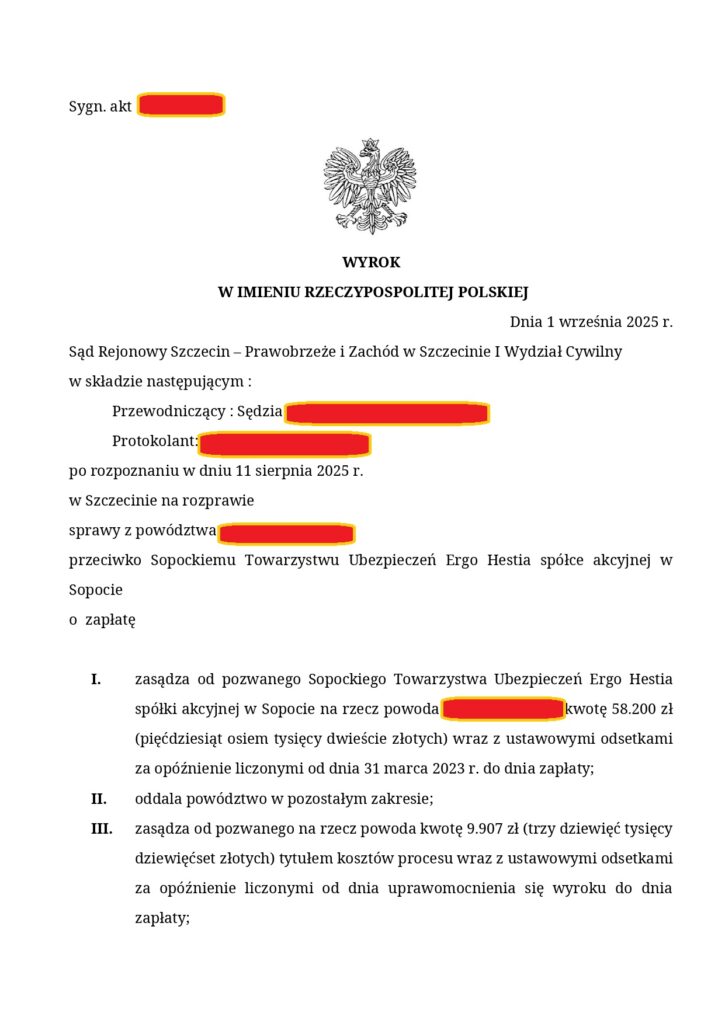 70 000 zł odszkodowania za wypadek na trampolinie